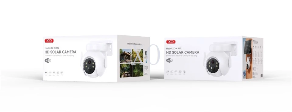 XO CR10 Solar Outdoor Camera 300W Pixel WiFi Edition
